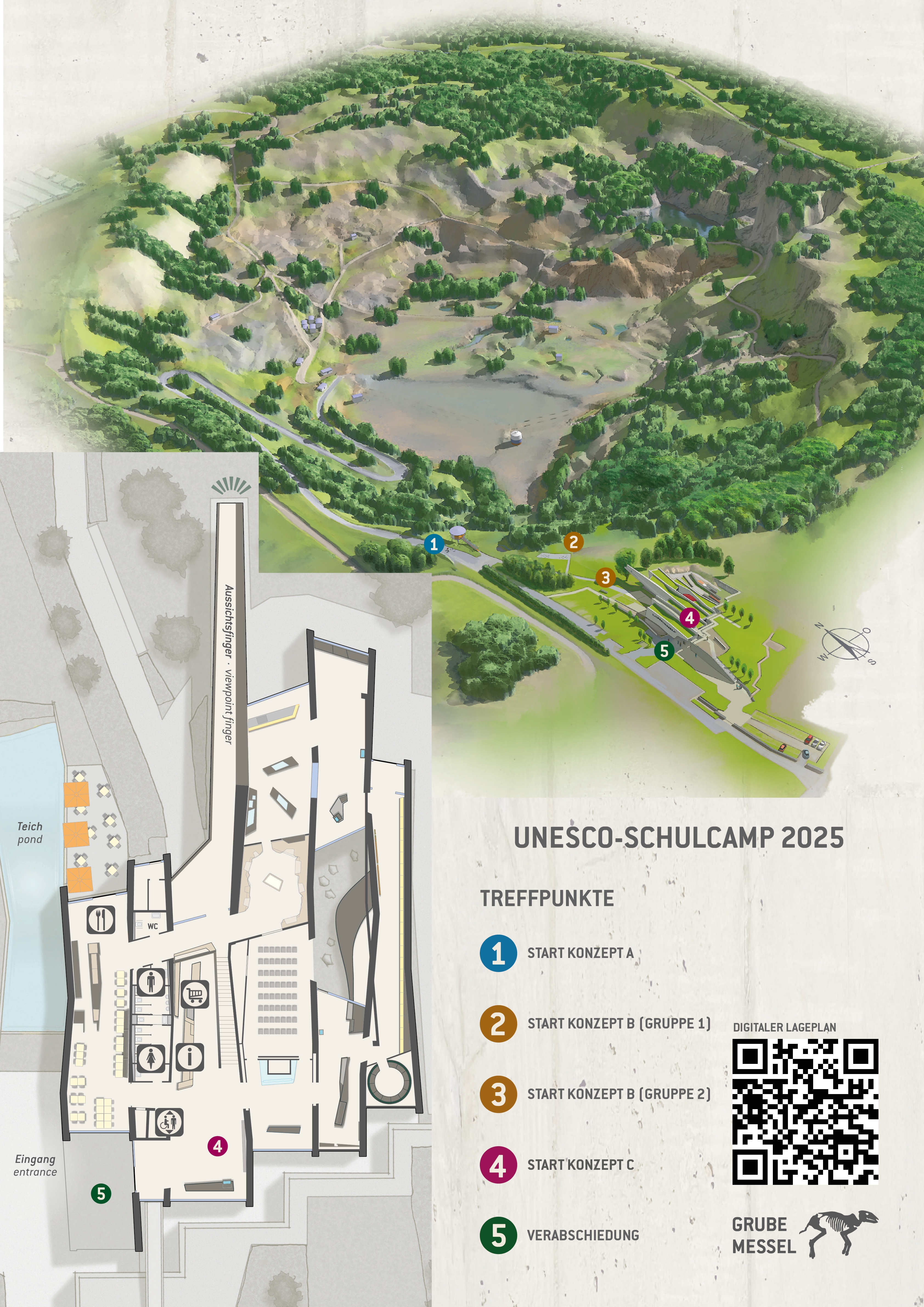 Lageplan UNESCO Schulcamp